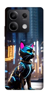 Чехол на Xiaomi Redmi Note 13 5G Cyber cat фото 1 из 1