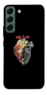 Чохол на Samsung Galaxy S22 Heart with flowers фото 1 з 1