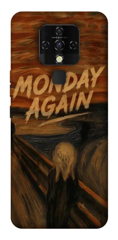 Чехол на TECNO Camon 16 SE Monday Again фото 1 из 1