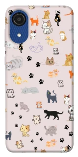 Чохол на Samsung Galaxy A03 Core Cat style ver.1 фото 1 Чохол на Samsung Galaxy A03 Core Cat style ver.1 фото 1 з 1