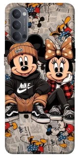 Чехол на Oppo Reno 4 Miki & Mini фото 1 из 1
