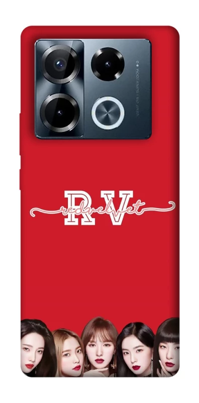 Чохол на Infinix Note 40 Pro 4G RED VELVET v3 фото 1 з 1