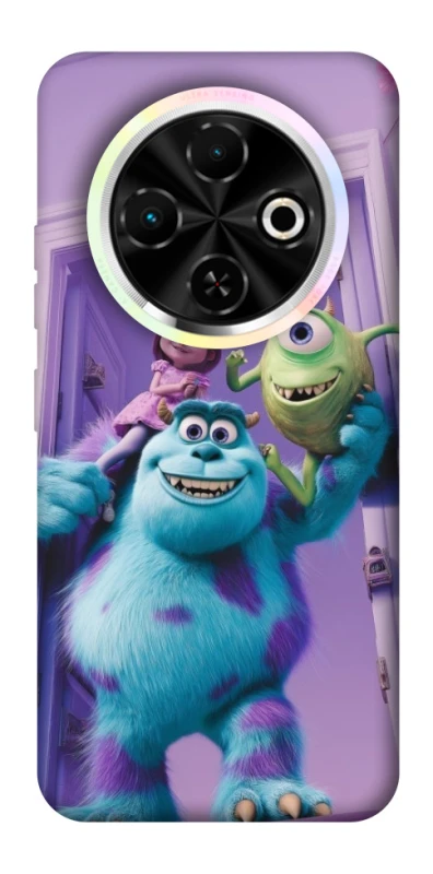 Чехол на TECNO Spark 30C Monsters friends фото 1 из 1