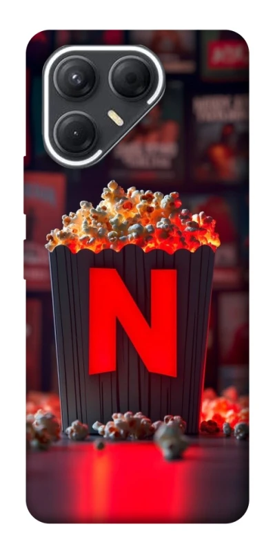 Чохол на TECNO Pova 7 Netflix and popcorn фото 1 з 1