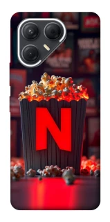 Чехол на TECNO Pova 7 Netflix and popcorn фото 1 из 1