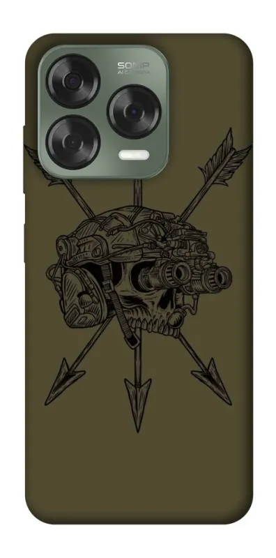 Чохол на ZTE Nubia V70 Design Mil skull фото 1 з 1