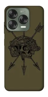 Чехол на ZTE Nubia V70 Design Mil skull фото 1 из 1