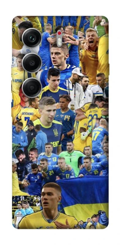 Чехол на Tecno Camon 40 UA-Football ver.6 фото 1 из 1