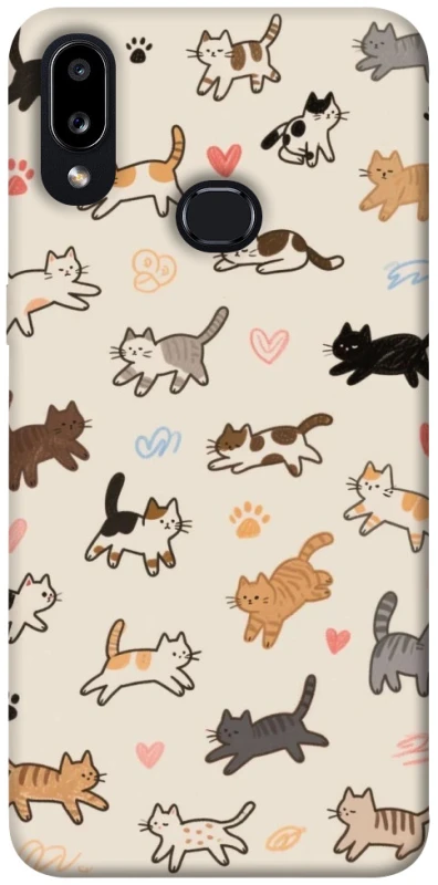 Чохол на Samsung Galaxy A10s Cat style ver.2 фото 1 з 1