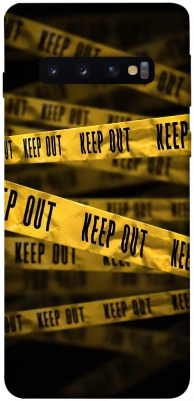 Чохол на Samsung Galaxy S10 keep out фото 1 з 1