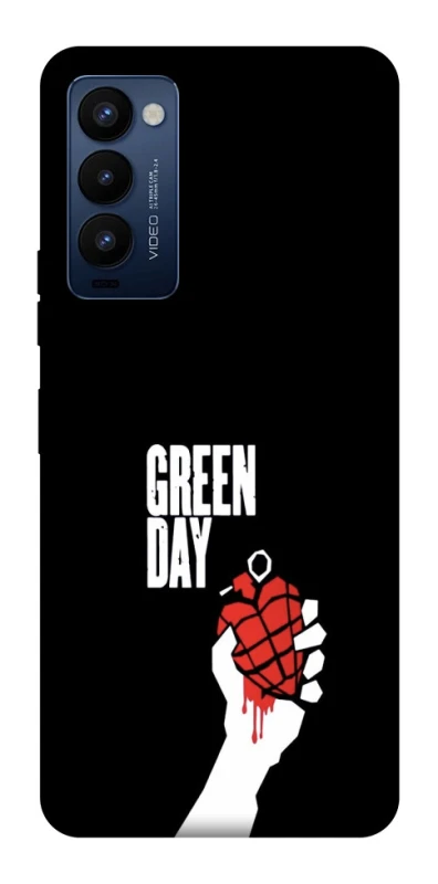 Чехол на TECNO Camon 18 Pro Green Day logo фото 1 из 1
