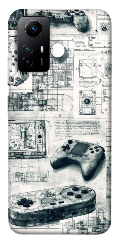 Чохол на Xiaomi Redmi Note 12S Gamer Zone ver.2 фото 1 з 1