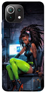 Чохол на Xiaomi Mi 11 Lite Cyber girl фото 1 з 1