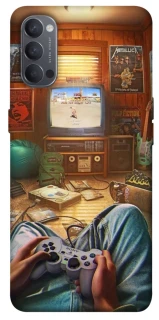 Чехол на Oppo Reno 4 Retro style v2 фото 1 из 1