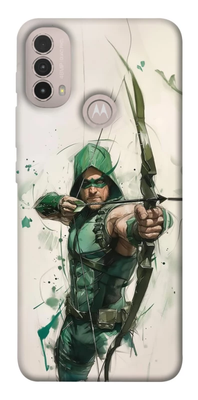 Чехол на Motorola Moto E40 Green Arrow фото 1 из 1