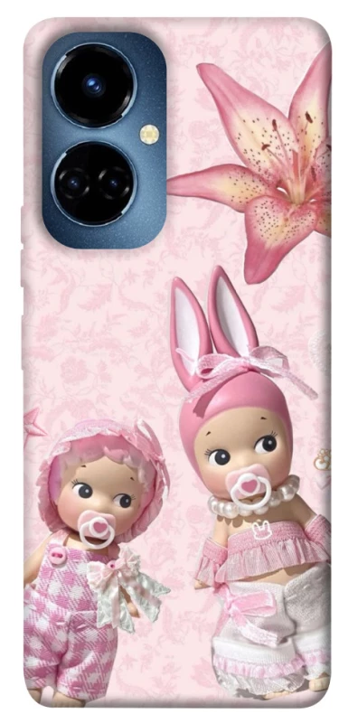 Чохол на TECNO Camon 19 Pro Vintage Blossom Twins фото 1 з 1