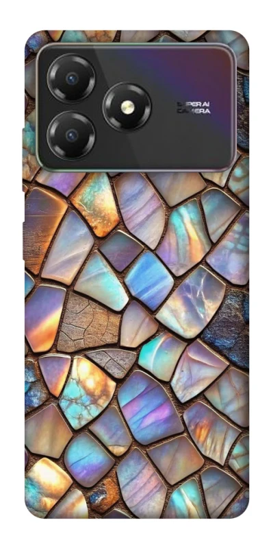 Чехол на ZTE Blade A36 Nature Mosaic ver.1 фото 1 из 1