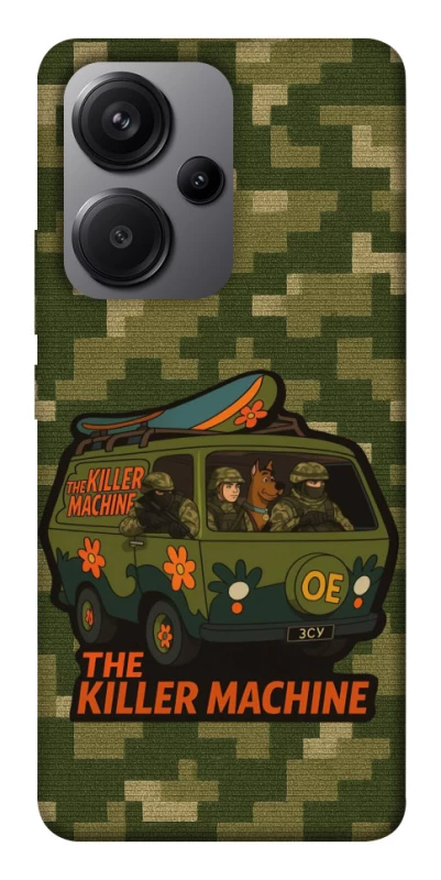 Чохол на Xiaomi Redmi Note 13 Pro+ Funny machine фото 1 з 1