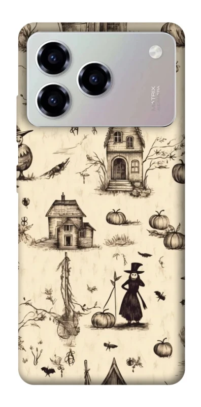 Чохол на ZTE Blade A76 Halloween aesthetic ver.1 фото 1 з 1
