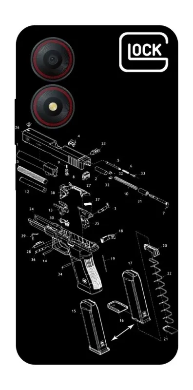 Чохол на ZTE Blade A34 4G LOCK фото 1 з 1