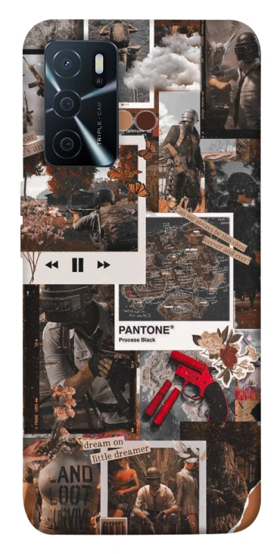 Чохол на Oppo A16s / A16 PUBG Collage фото 1 з 1