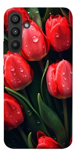 Чохол на Samsung Galaxy A34 5G Червоні тюльпани фото 1 Чохол на Samsung Galaxy A34 5G Червоні тюльпани фото 1 з 1