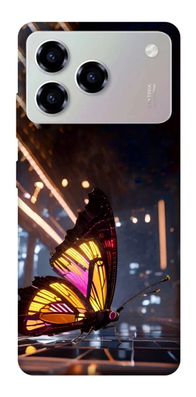 Чохол на ZTE Blade A76 Cyber butterfly фото 1 з 1