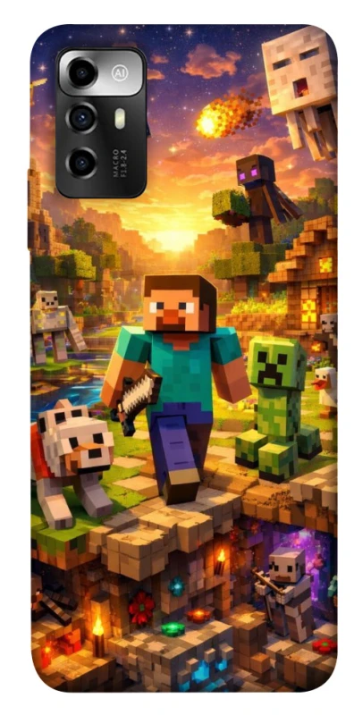 Чохол на ZTE Blade V40 Vita Minecraft v6 фото 1 з 1