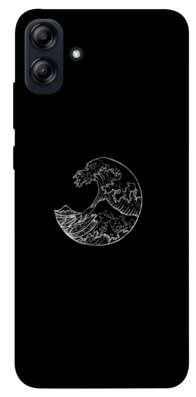 Чехол на Samsung Galaxy A04e Black tsunami фото 1 из 1