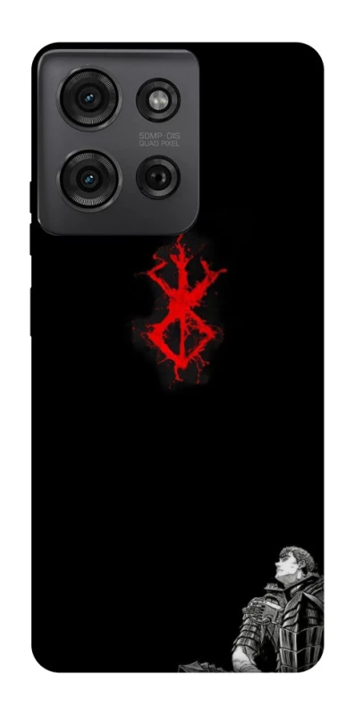 Чохол на Motorola Moto G75 berserk black фото 1 з 1