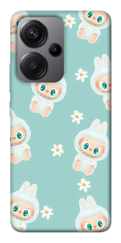 Чехол на Xiaomi Redmi Note 13 Pro+ Labubu Green фото 1 из 1