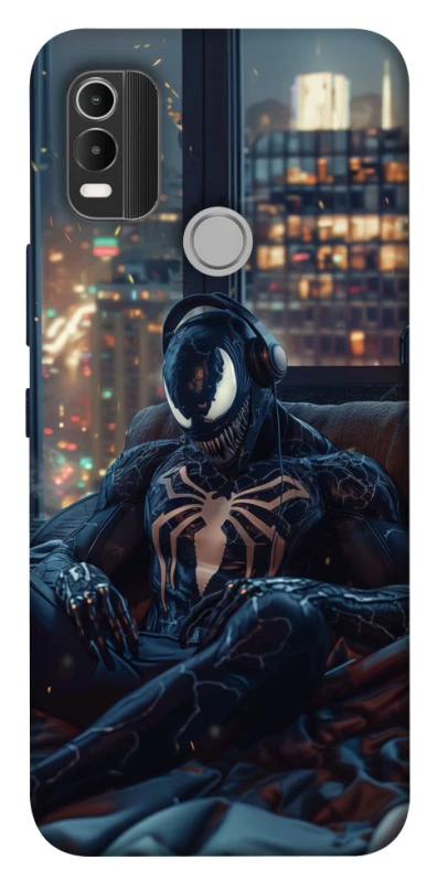 Чехол на Nokia C21 Plus Venom earphones фото 1 из 1