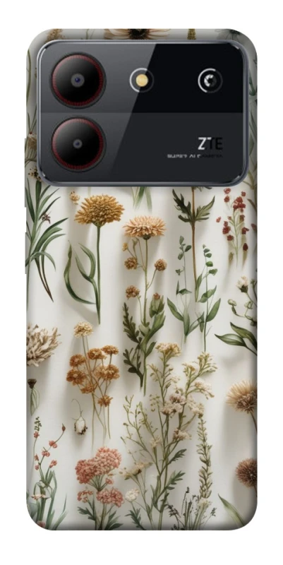 Чохол на ZTE Blade A54 4G Floral design ver.2 фото 1 з 1