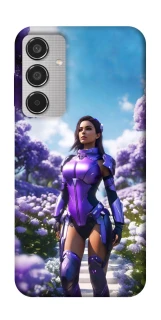 Чохол на Samsung Galaxy M35 Cyber space girl ver.4 фото 1 з 1
