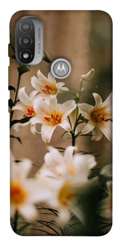 Чехол на Motorola Moto E20 Лилии фото 1 из 1