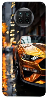 Чохол на Xiaomi Mi 10T Lite / Redmi Note 9 Pro 5G Golden sports car фото 1 з 1