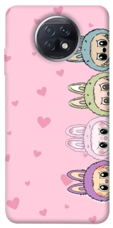 Чехол на Xiaomi Redmi Note 9 5G / Note 9T All Labubu 4 фото 1 из 1