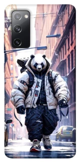 Чехол на Samsung Galaxy S20 FE Панда курьер фото 1 из 1