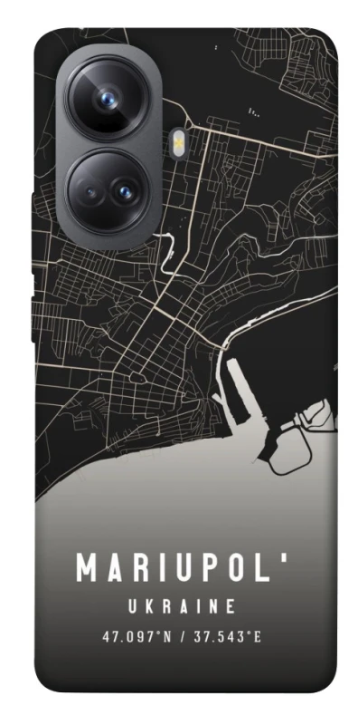 Чохол на Realme 10 Pro+ Mariupol map фото 1 з 1