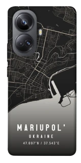 Чехол на Realme 10 Pro+ Mariupol map фото 1 из 1