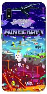 Чехол на Samsung Galaxy A10 (A105F) Minecraft world фото 1 из 1
