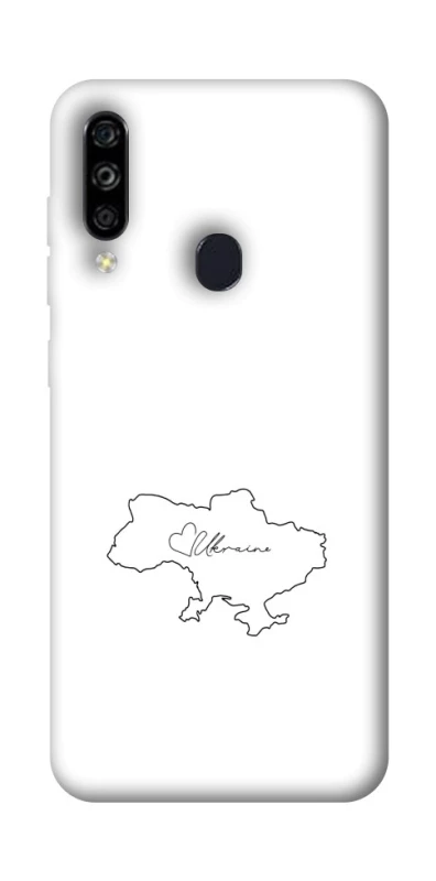 Чохол на ZTE Blade A7 (2020) Ukraine map фото 1 з 1