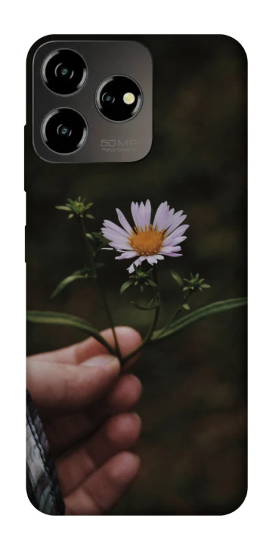 Чехол на ZTE Blade V50 Design 4G Ромашка v4 фото 1 из 1