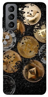 Чехол на Samsung Galaxy S21 FE Many coins v2 фото 1 из 1