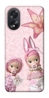 Чехол на Oppo A18 Vintage Blossom Twins фото 1 из 1