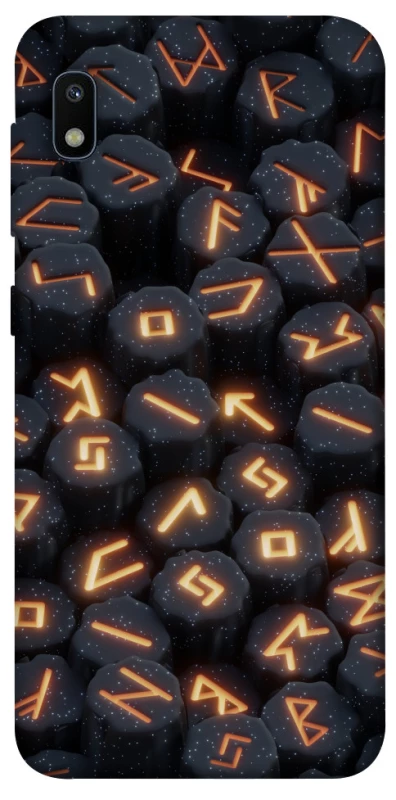 Чехол на Samsung Galaxy A10 (A105F) Огненые руны фото 1 из 1