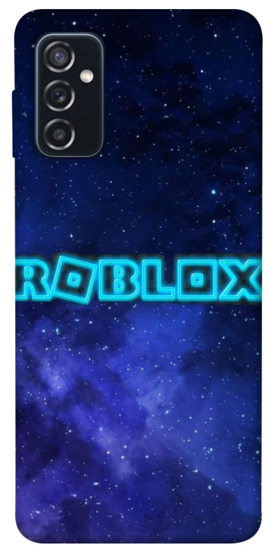Чохол на Samsung Galaxy M52 Roblox Space Logo Blue фото 1 з 1