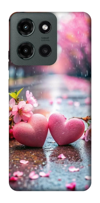Чехол на Motorola Moto G Power (2025) Pink heart фото 1 из 1