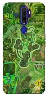 Чохол на Oppo A5 (2020) / Oppo A9 (2020) Dandysworld tv green theme фото 1 з 1