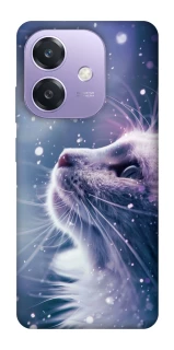 Чехол на Oppo A3 4G Snow cat фото 1 из 1